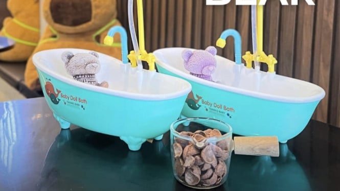 Kuliner Seru Tema Beruang di Sidoarjo