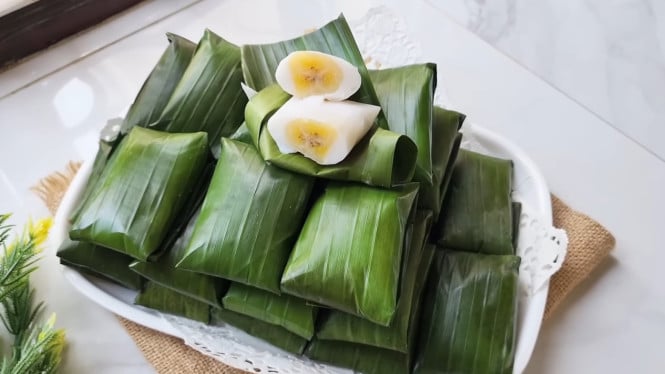 Nagasari pisang kukus