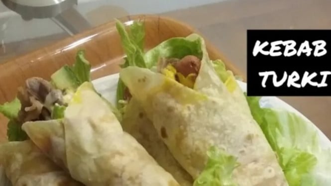 Kebab Turki Super Lumer, Bikin Ketagihan Seisi Rumah!