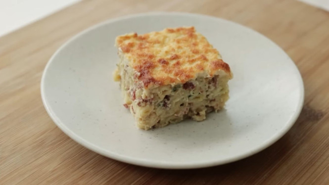 Macaroni schotel creamy dan gurih