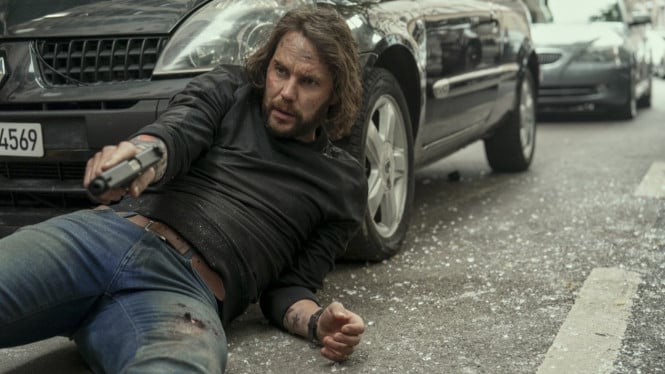 Taylor Kitsch dalam film terbarunya "The Terminal List: Dark Wolf"