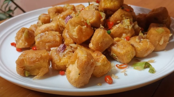 Tahu Crispy Cabe Garam Ala Resto