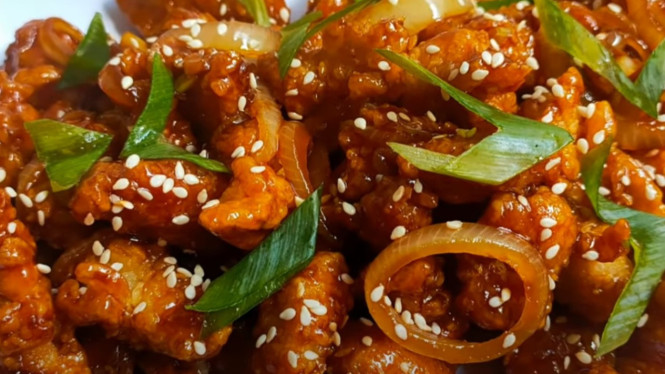 Ayam mentega ala restoran bintang 5