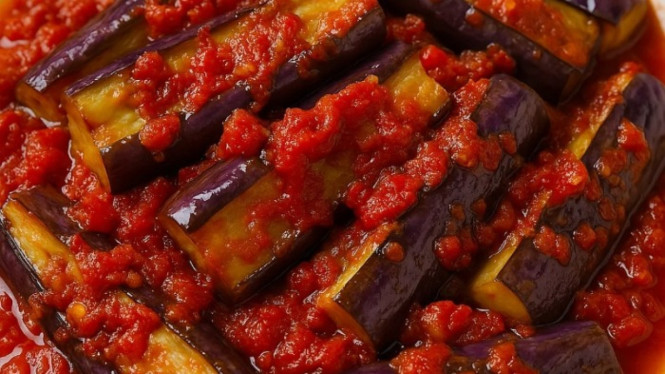 Terong balado, masakan khas Minang yang bercita rasa pedas