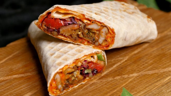 Chimichangas gurih renyah