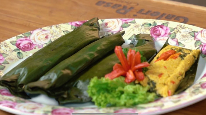Pepes tempe hangat siap santap