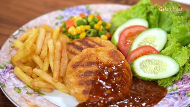 Gurihnya steak tempe bikin nagih