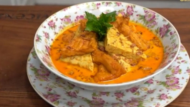 Gulai tahu tempe siap menggoda selera makan