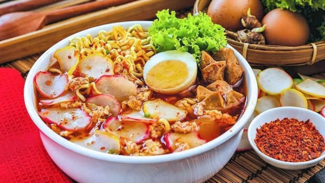 Seblak kuah, perpaduan sempurna antara pedas dan gurih