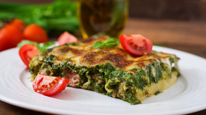 Lasagna zucchini sehat lezat