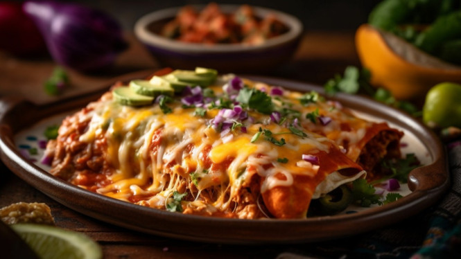Enchilada Ubi Jalar Gurih Pedas