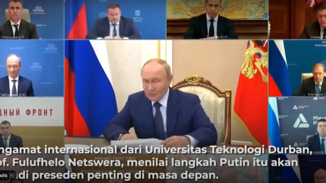 Siasat Rusia! 3 Tahun Konflik, Putin Puji