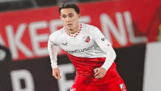 Penyerang FC Utrecht, Miliano Jonathans