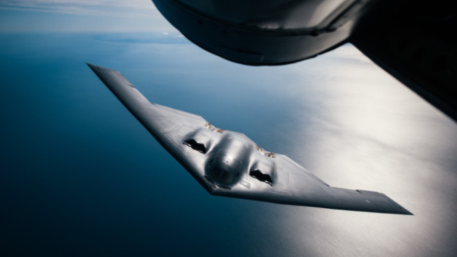 Foto B-2 Spirit Milik Amerika Serikat