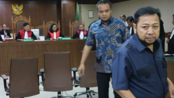 setya novanto resmil bebas bersyarat,