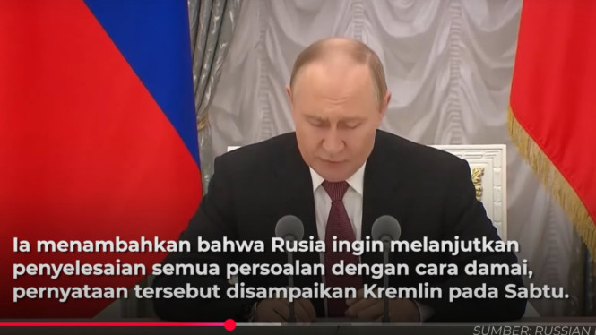 Putin Mengemis Damai?