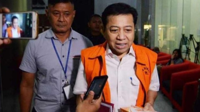 Setya Novanto Wajib Lapor hingga 2029
