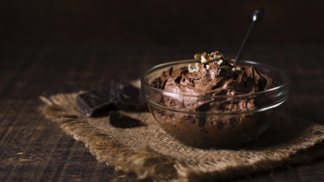 Mousse Cokelat Lembut Manis