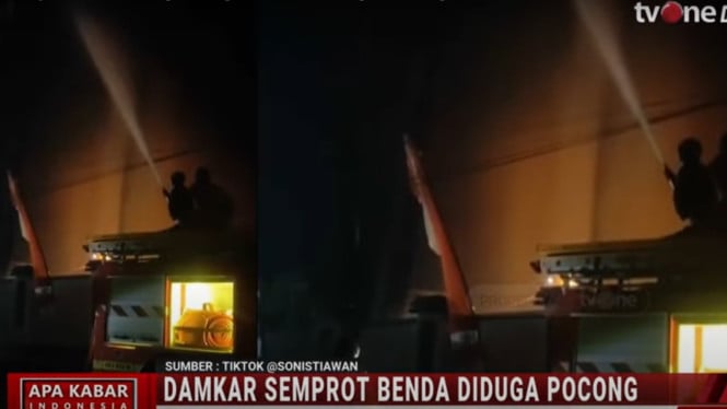 Petugas Damkar Heboh! 5 Fakta Mengejutkan Benda Mirip Pocong