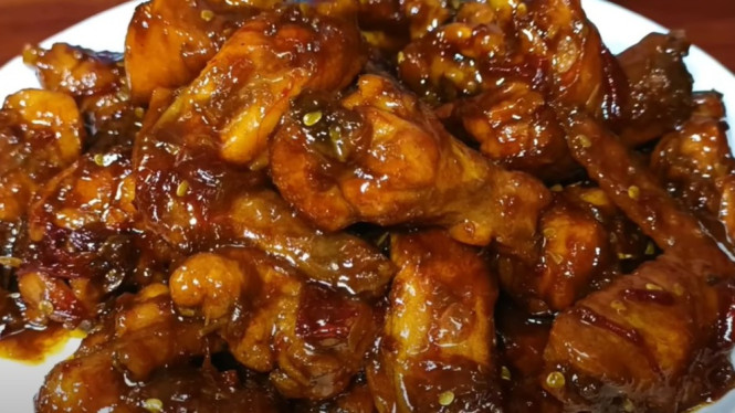 Ayam kecap sereh yang enak dan menggugah selera