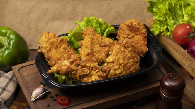 Ayam buttermilk renyah bikin nagih