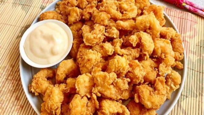 Udang Goreng Tepung Mayones, Ide Bekal yang Praktis dan Lezat