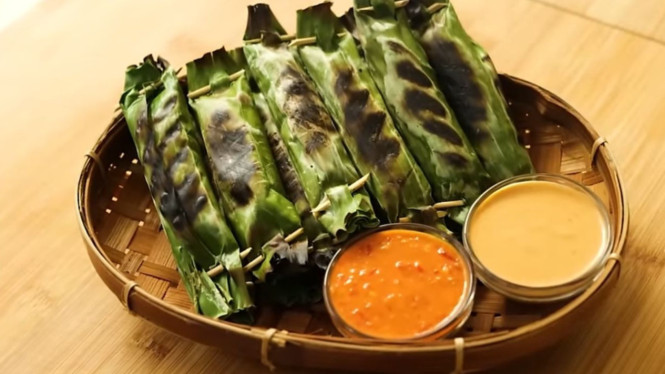 Otak-otak bakar daun pisang harum menggoda