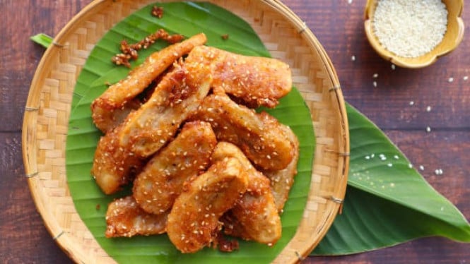 Pisang Goreng Wijen