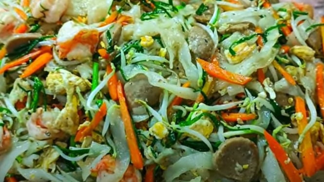 Kwetiau Goreng Putih yang Gurih dan Wangi