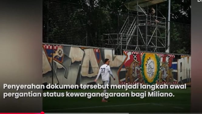 Fakta Terbaru! Miliano Jonathans Segera Jadi WNI