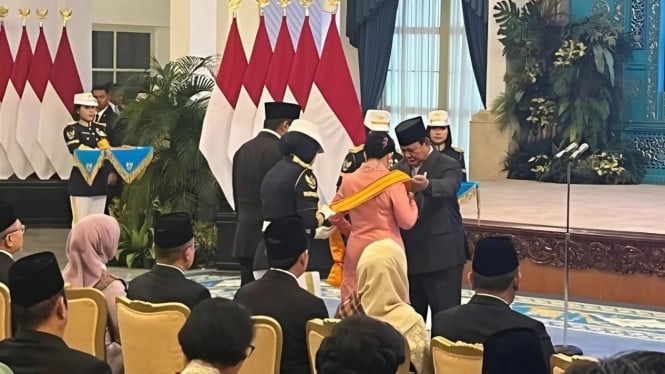 Puan Maharani Dapat Bintang Republik Indonesia Utama