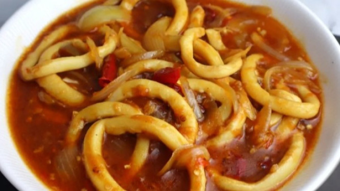 Cumi Saus Tiram Rumahan