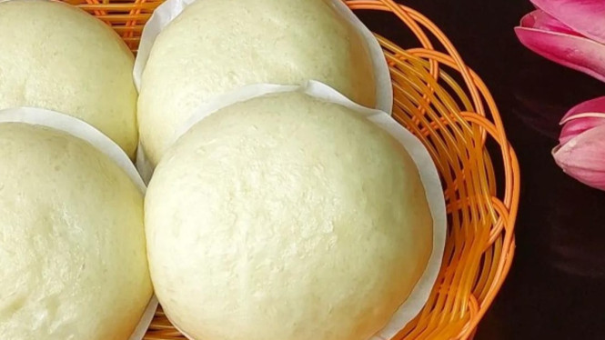 Kelezatan bakpao lembut dengan tekstur empuk dan isiannya manis