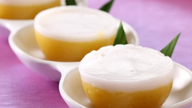 Kue talam ubi nikmat untuk camilan sore