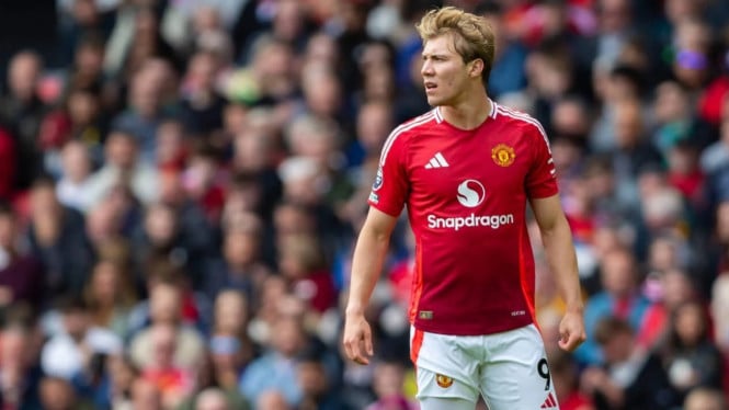 Rasmus Hojlund, dipinjamkan Manchester United ke Napoli