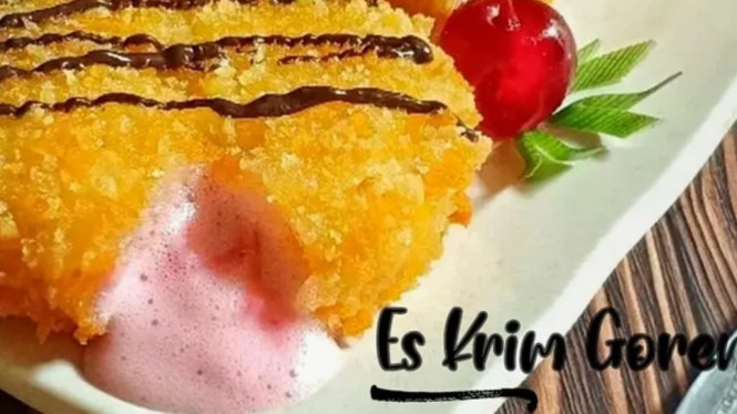Rahasia Es Krim Goreng Renyah Luar Lumer Dalam
