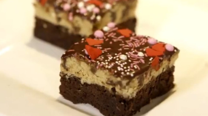 Brownies legit Farah Quinn siap dinikmati