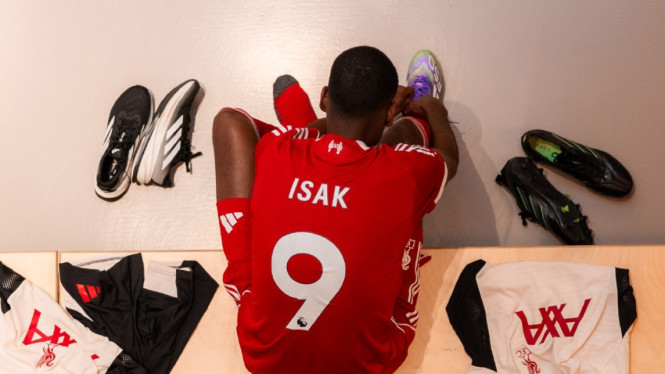 Alexander Isak, pemain baru Liverpool
