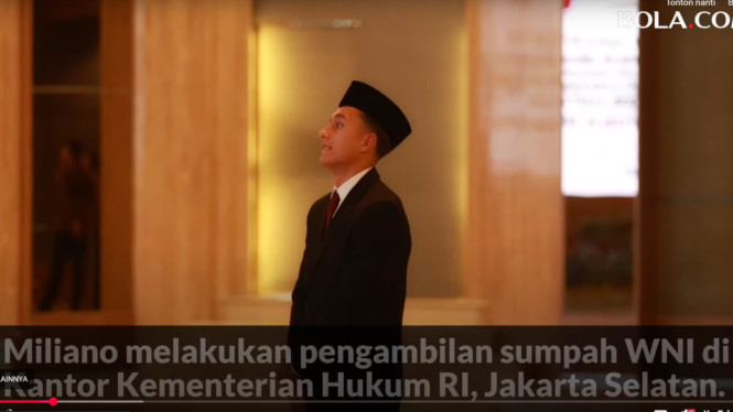Miliano Jonathans Dipuji Habis Habisan PSSI