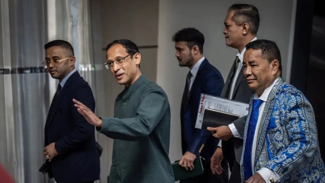 Nadiem Makarim dan Kuasa Hukumnya