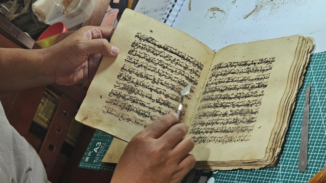 Lontar Sritanjung Dikonservasi