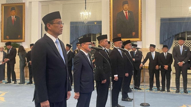 Purbaya Yudhi Sadewa dilantik sebagai Menteri Keuangan