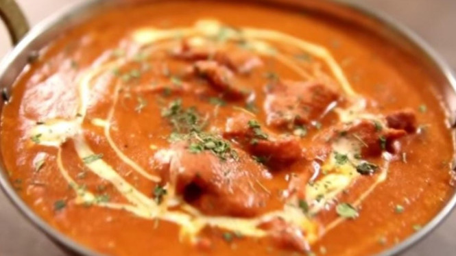 Butter chicken India lezat dan menggoda