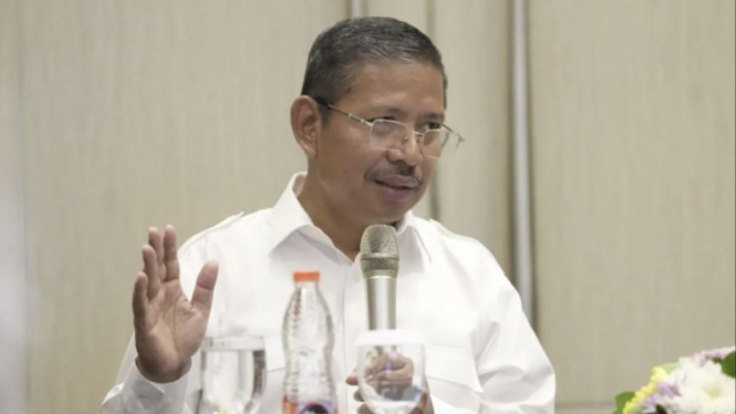 Dirjen Pendidikan Islam Kemenag Amien Suyitno berikan paparan