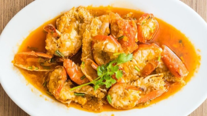 Udang saus padang gurih ala chef mama lita