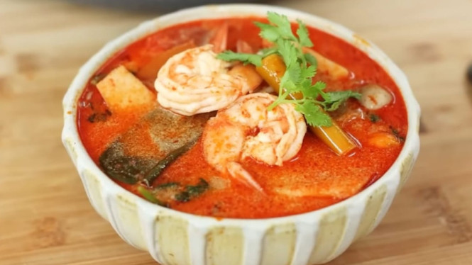 Nikmatnya tom yum khas Thailand