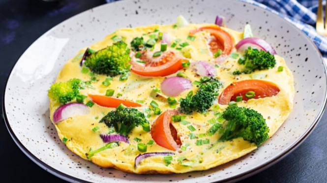 Brokoli siram telur bergizi ala chef fani