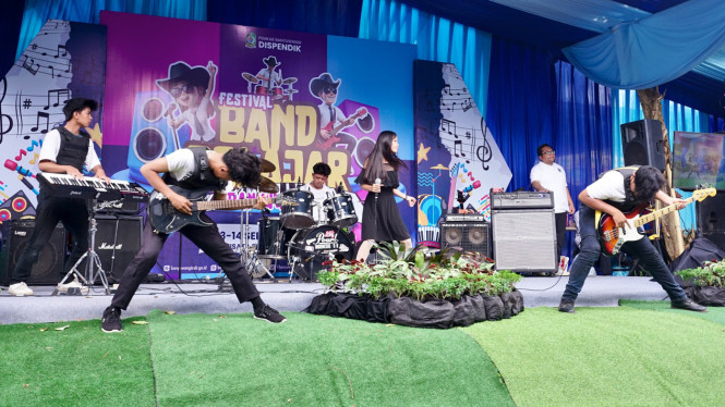 Festival Band Pelajar  di Banyuwangi Park