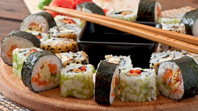 Sushi homemade matang yang tidak membuat kalian khawatir