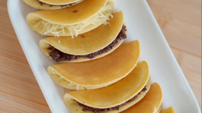 Sedikit bahan, martabak lipat ala Chef Luvita Ho tetap juara